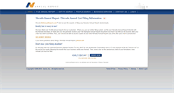 Desktop Screenshot of nvannualreport.com